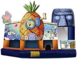 3D Spongebob Water Slide 5A