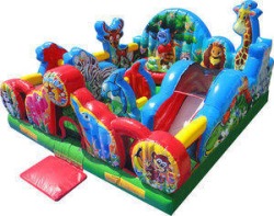 Animal Kingdom Toddler Inflatable Play Land 1T