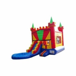 Colorful Castle Jr. Combo Water Slide 2A