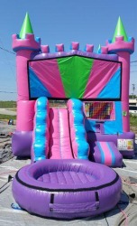 Sweetheart Themed Jr. Combo Water Slide 2A
