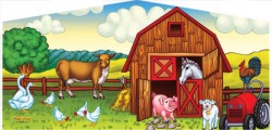 Farm Animals Panel 73
