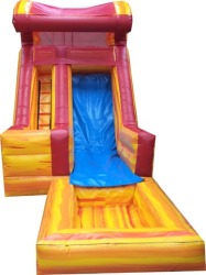 16' Fire and Ice Wave Water Slide 8A