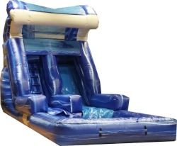 14' Blue Surf Water Slide 8A