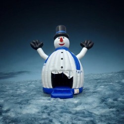 Snowman Dancing Dome (Bin 48-A-2) 1D