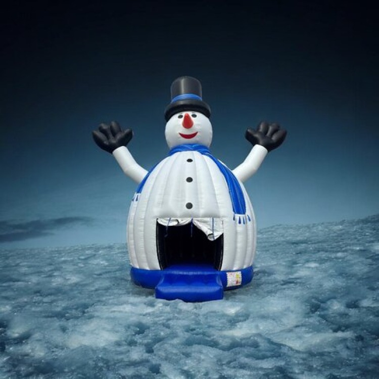 Snowman Dancing Dome (Bin 48-A-2) 1D