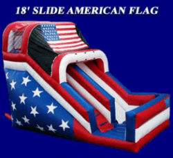 18' American Flag Dry Slide (#26) 8D