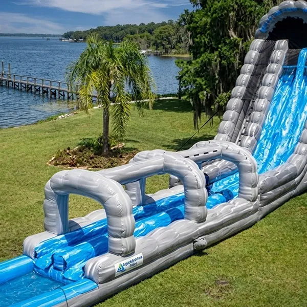 Giant inflatable waterslide rental for outdoor parties