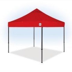 Tent 10' x 10' pop up RED (delivered)