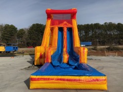 x-22' Fire Wave Water Slide 8C